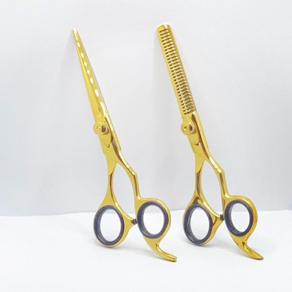 Barber Scissor Set Japanese Cutting & Thinning - Picture 6 of 6